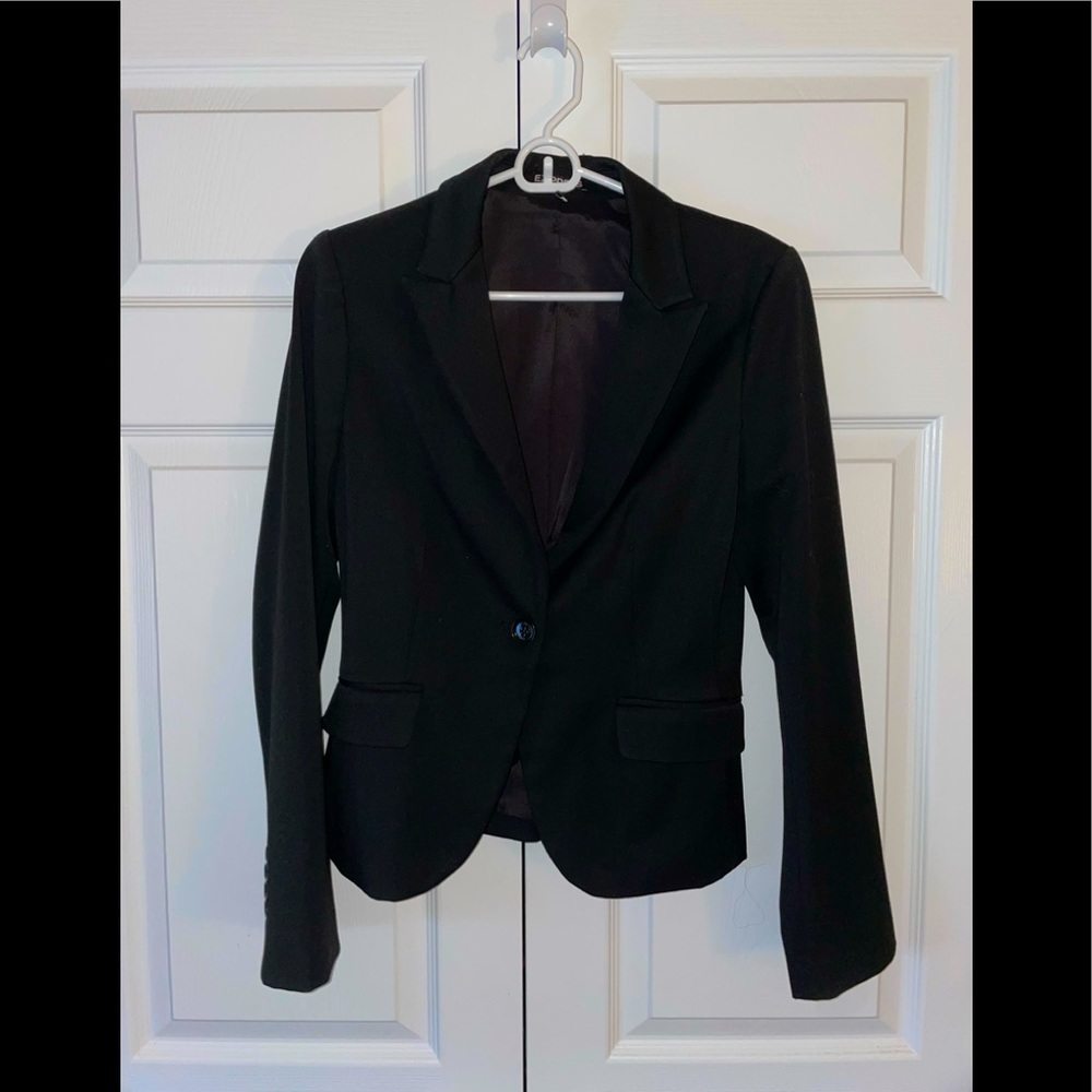 Express blazer, black